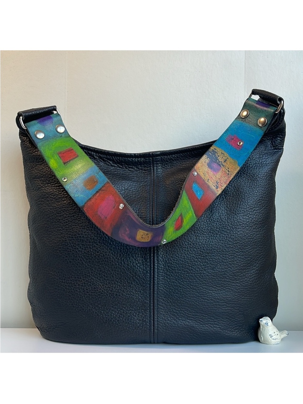Katie Kalsi Romie Signature Leather Shoulder Bag